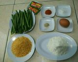 Foto langkah ke 1 dari resep Kacang panjang crispy(#pr_ kacang panjang).