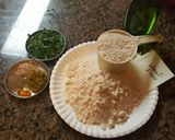A picture of step 3 of Mom's Dhar Doklhi.