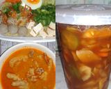 Foto langkah ke 6 dari resep Mie kari ayam.