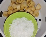 Foto langkah ke 3 dari resep Urap Pisang.