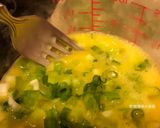 A picture of step 2 of Scallion Egg Roll Omelet.