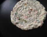 A picture of step 2 of Vegetables Curd Pancakes / Cheela.