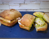 Foto del paso 7 de la receta: Bocadillo de pechuga con pasta de aguacate
