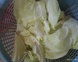 Foto langkah ke 1 dari resep Kubis Terong Udang Masak Lemak Pedas.