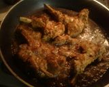 A picture of step 9 of Tandori chops.