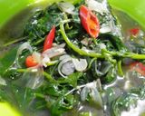 Foto langkah ke 4 dari resep Tumis Daun Ketela atau daun ubi.