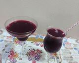 A picture of step 5 of Beetroot blueberry smoothie- recipe to boost and detox our body.