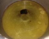 A picture of step 3 of Suji ka halwa.