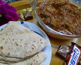 A picture of step 6 of Bong ka bhona gosht.