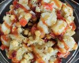 A picture of step 5 of Chattpatti Mix Chaat Plate 😋😋.