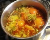 A picture of step 7 of Beet root Rasam.