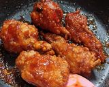Foto langkah ke 5 dari resep Ayam Drakor (Spicy Wings Friend Chicken).