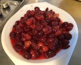 Une image de l'étape 1 de Compote pommes cerises.