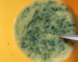 A picture of step 4 of Spinach Mushroom Omelette.