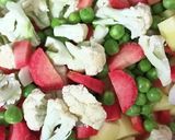 पेरी पेरी मिक्स वेज (peri peri mixed veg recipe in Hindi) रेसिपी चरण 1 फोटो