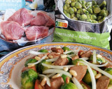 Foto del paso 16 de la receta: Ensalada de coles de Bruselas y atún marinado