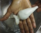 A picture of step 6 of Yomari traditional nepalese recipe.