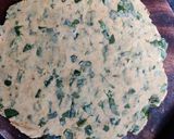 A picture of step 4 of Methi paratha.