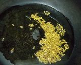 A picture of step 2 of Mango chillies pickle.