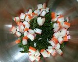 Hình bước làm 5 của món Gỏi/salad rong nho cua biển