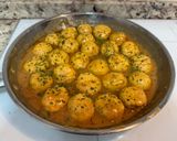 Foto del paso 16 de la receta: Albóndigas de pollo en salsa asiática suave de jengibre y soja