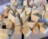 Une image de l'étape 2 de Hachis Parmentier d igname et bœuf cuisiné.