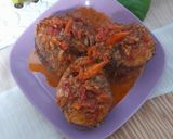 Foto langkah ke 4 dari resep Ikan Tuna Bumbu Pedas.