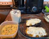 Foto del paso 11 de la receta: Berenjenas rellenas de Carne y Bechamel en Mambo