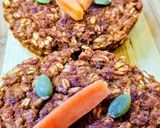 Foto del paso 5 de la receta: Hamburguesas de garbanzos texturizados y avena 🍔 plant based, opción meal prep