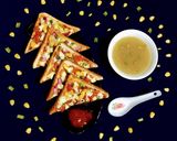 A picture of step 7 of Bread Pizza.