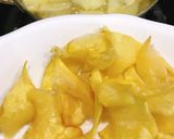 Hình bước làm 3 của món Khoai lang ngào đường thốt nốt