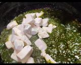 A picture of step 5 of Restraunt style PALAK PANEER.