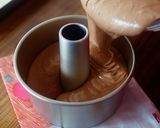 A picture of step 10 of Fluffy Chocolate Chiffon Cake.