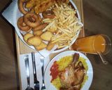 صورة لخطوة 1 من وصفة الرز الكبسة مع الفروج المشوي