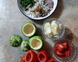 Une image de l'étape 1 de Courgettes et Tomates Farcies 🍴.