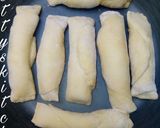 A picture of step 3 of Fish roll.