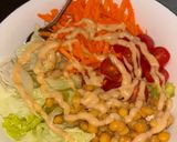 Foto langkah ke 4 dari resep 🥗Salad Chickpeas: Super Simpel🥗.