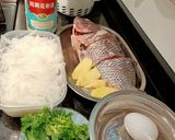 A picture of step 1 of Soup Tilapia Fish with white radish & Eggs Kantonis style.