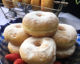 Foto langkah ke 9 dari resep Donat Tape satu telur, empuk yummy.