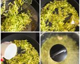 Foto del passaggio 3 della ricetta Pasta zucchine e gamberi