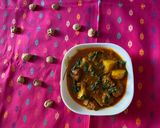 सोयाबीन आलू सब्ज़ी (Soyabean Aloo sabzi recipe in hindi) रेसिपी चरण 5 फोटो