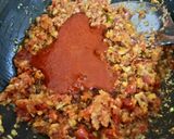 A picture of step 3 of Red rice pulav.