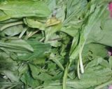 A picture of step 2 of Chicken Palak.