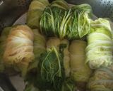Foto langkah ke 4 dari resep Sawi Gulung Daging.