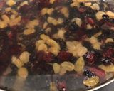A picture of step 1 of Nanna’s mixed fruit loaf.