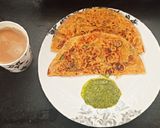 રોટી ઓમલેટ (Roti Omelette Recipe In Gujarati) રેસીપી સ્ટેપ2ફોટો