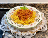 Foto del paso 11 de la receta: Spaghettis picantes a la boloñesa sin gluten