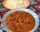 عکس مرحله 4 از دستور خورش خلال بادام😍