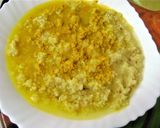 A picture of step 1 of Moong Dal With Green Peas (Split Green Gram & Green Peas Curry - Bong Style).