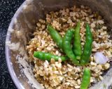 A picture of step 3 of Moong dal cheela.